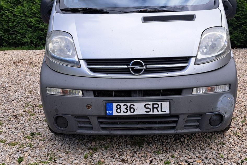Opel Vivaro, 2005, 2.5, 99 kW, diesel, manual, front-wheel drive