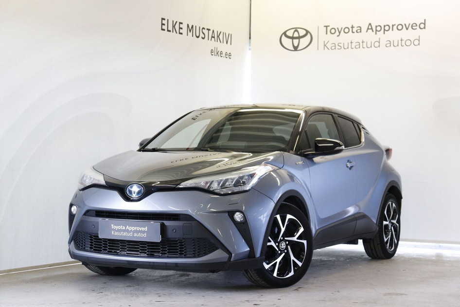 Toyota C-HR, 2021, 1.8, 72 kW, hübriid (bensiin/elekter), automaat, esivedu