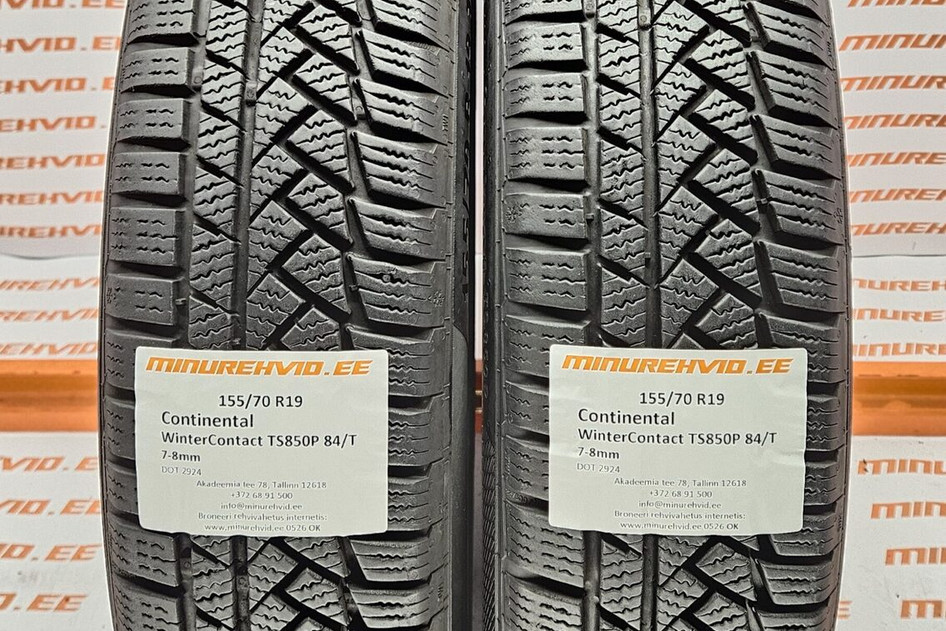 Kasutatud lamellrehv 155/70R19 Continental WinterContact TS850P 84/T 2924