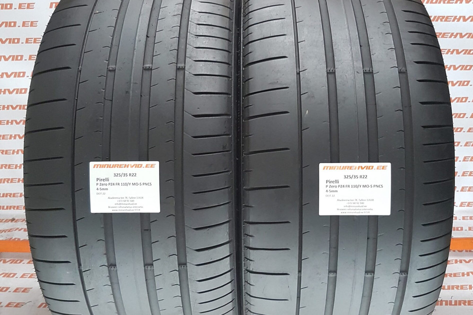 Kasutatud suverehv 325/35R22 Pirelli P Zero PZ4 FR 110/Y MO-S PNCS