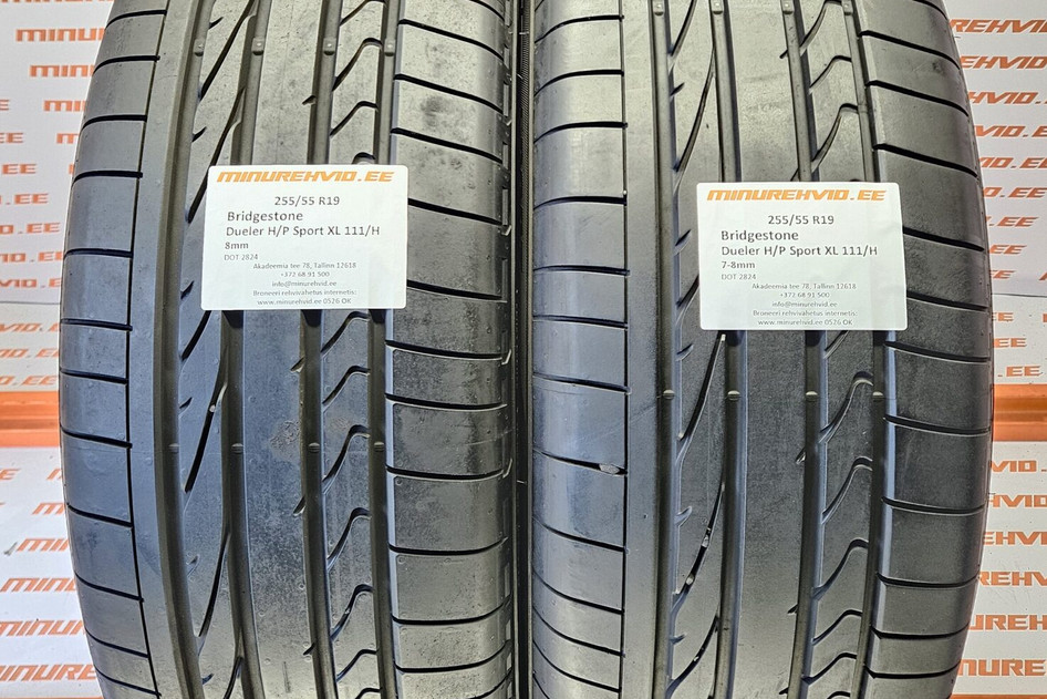 Kasutatud suverehv 255/55R19 Bridgestone Dueler H/P Sport XL 111/H