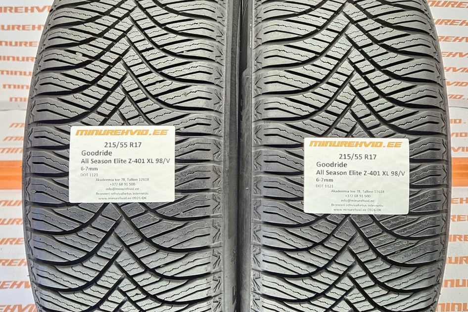 Kasutatud lamellrehv 215/55R17 Goodride All Season Elite Z-401 XL 98/V