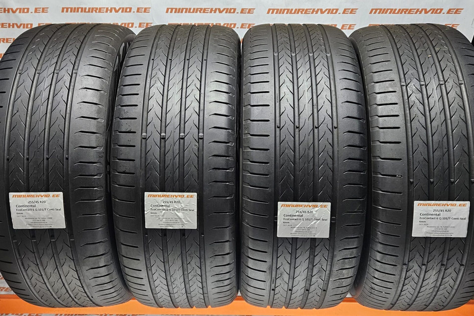 Lietots summer tire 255/45R20 Continental EcoContact 6 Q 101/T Conti Seal