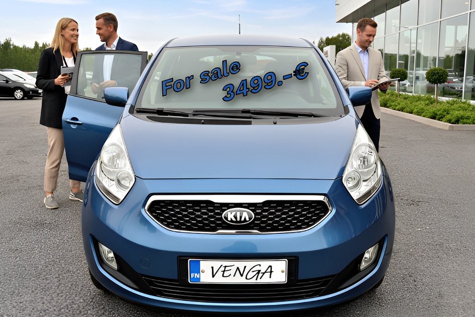 Kia Venga, 2013, 1.4, 66 kW, petrol, manual, front-wheel drive