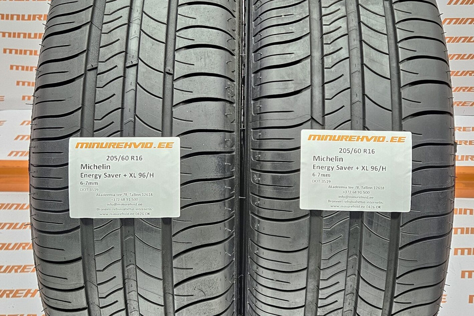 Used summer tire 205/60R16 Michelin Energy Saver + XL 96/H 3519