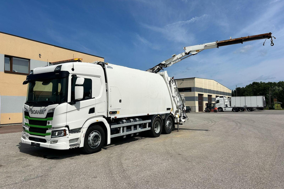 Scania P280, 2018, 206 kW, cng, автомат