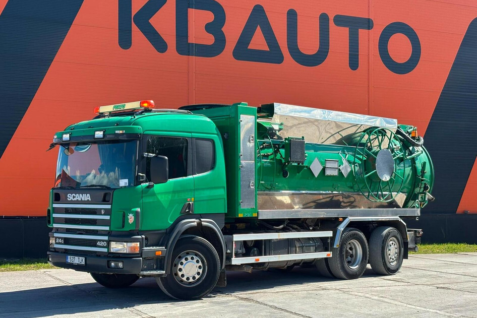Scania P, 2001, 11.7, 309 kW, дизель, механическая, задний привод