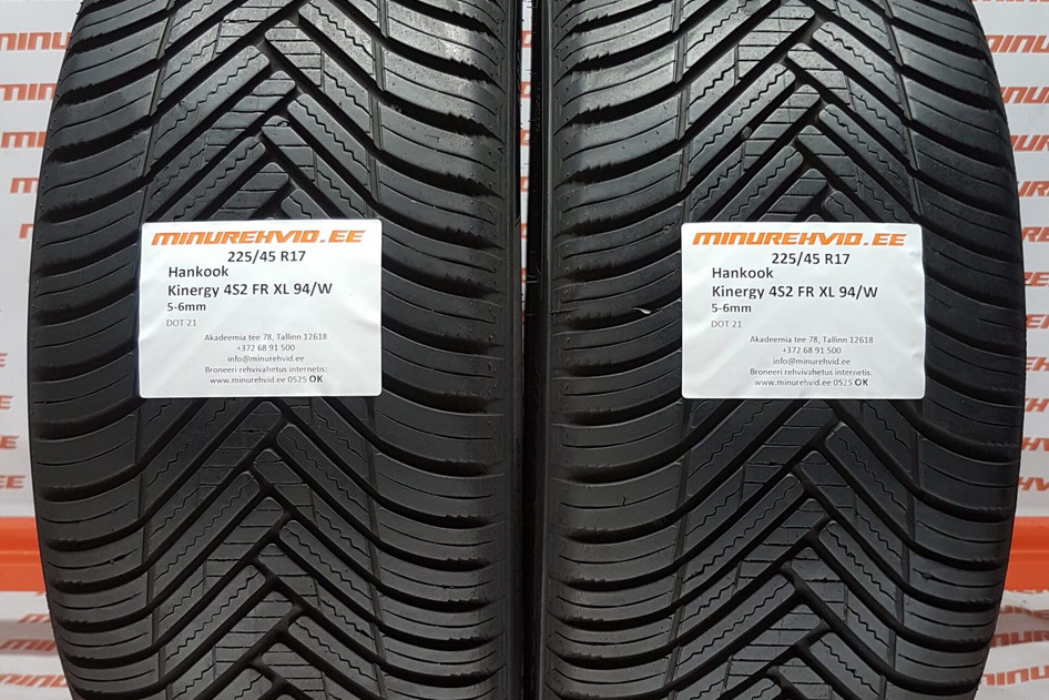 Kasutatud suverehv 225/45R17 Hankook Kinergy 4S2 FR XL 94/W