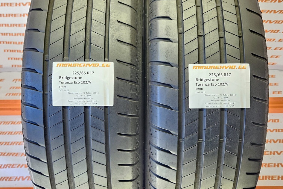 Kasutatud suverehv 225/65R17 Bridgestone Turanza Eco 102/V