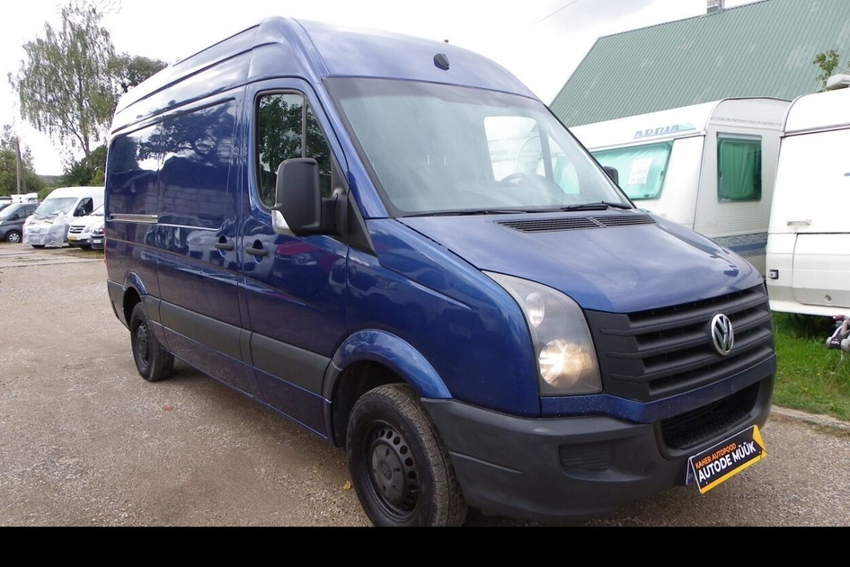Volkswagen Crafter, 2013, 100 kW, diisel, manuaal, tagavedu