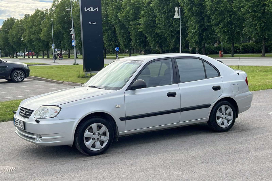 Hyundai Accent, 2004, 1.3, 62 kW, bensiin, manuaal, esivedu