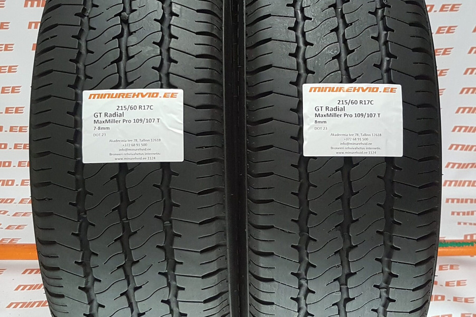 Kasutatud suverehv 215/60R17 GT Radial MaxMiller Pro 109/107 T