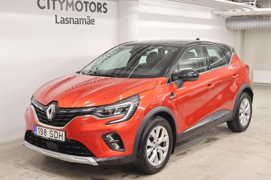 Renault Captur, 2022, 1.3, 103 kW, hibridas (benzinas/elektra), automatinė, priekiniai varomieji ratai