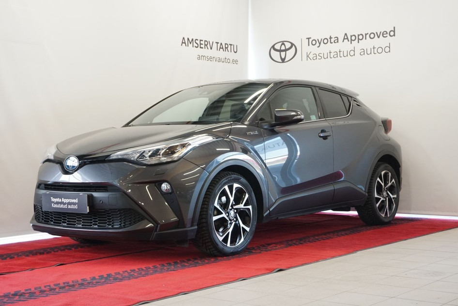 Toyota C-HR, 2021, 1.8, 72 kW, hübriid (bensiin/elekter), automaat, esivedu