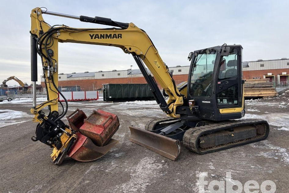 Yanmar VIO80-1A, 39 kW, dīzelis