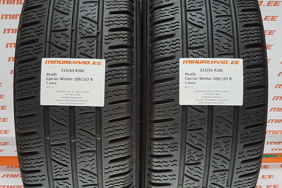 Kasutatud suverehv 215/65R16 Pirelli Carrier Winter 109/107 R