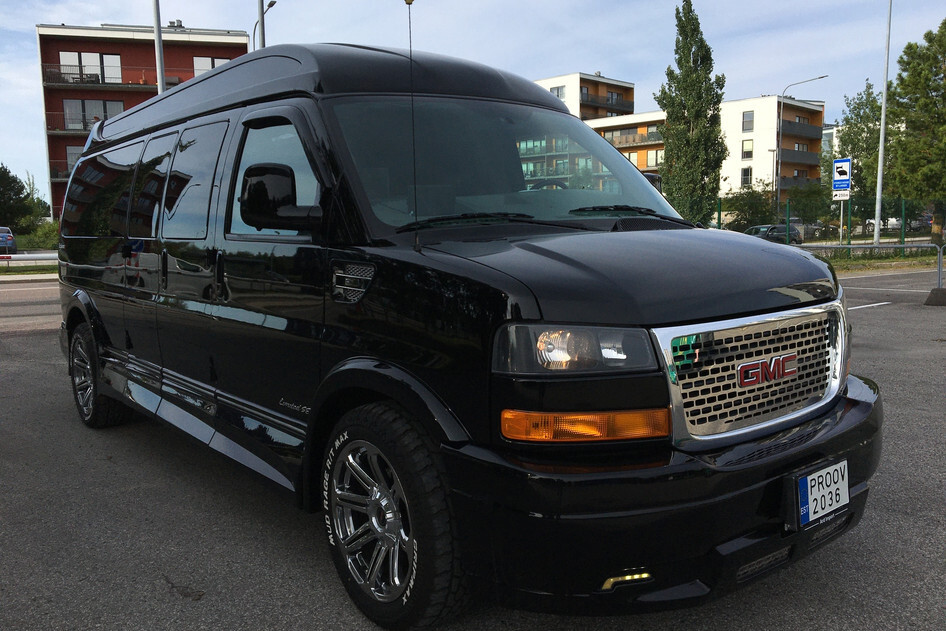 GMC Savana, 2016, 6.0, 255 kW, бензин, автомат, задний привод