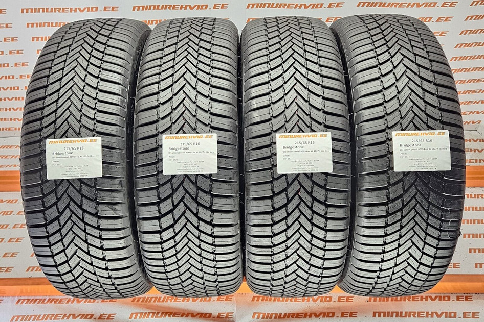 Used studless winter tire 215/65R16 Bridgestone WeatherControl A005 Evo XL 102/H like new 4