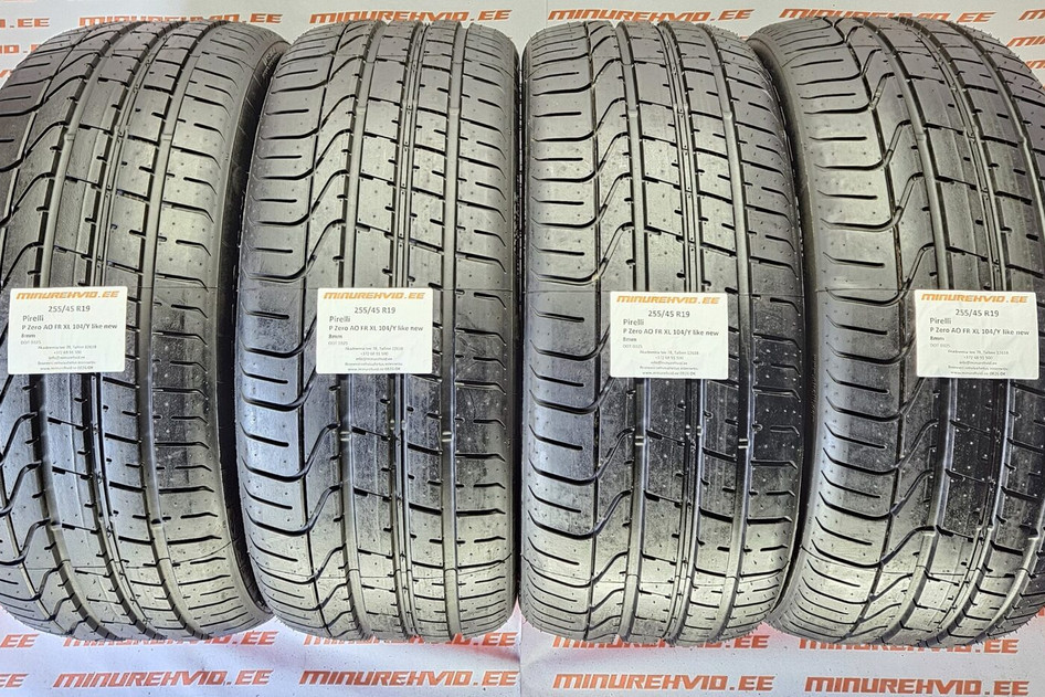 Kasutatud suverehv 255/45R19 Pirelli P Zero AO FR XL 104/Y like new