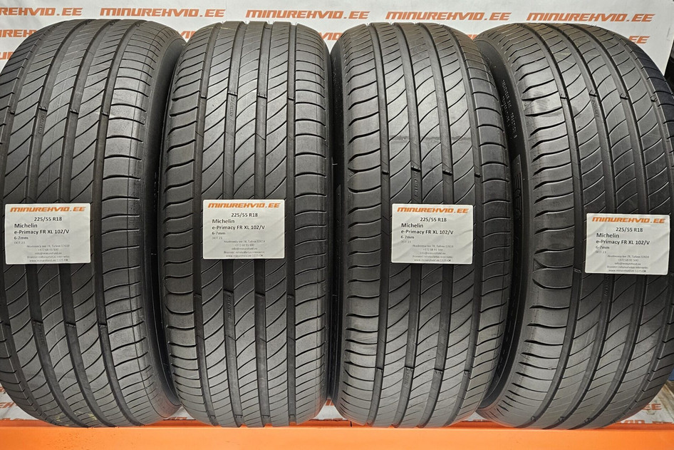 Used summer tire 225/55R18 Michelin e-Primacy FR XL 102/V 23