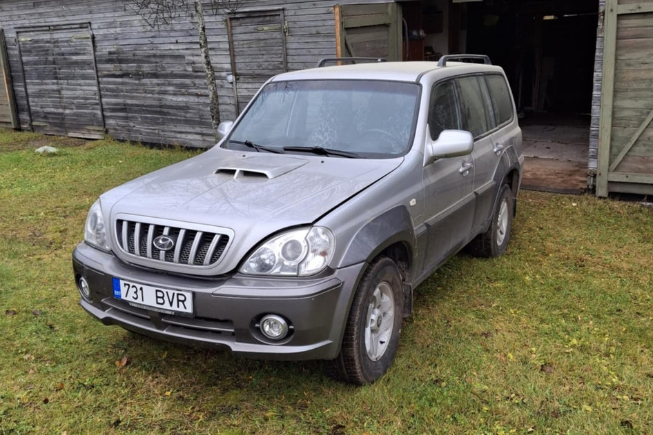 Hyundai Terracan, 2003, 2.9, 110 kW, diesel, manual, four-wheel drive