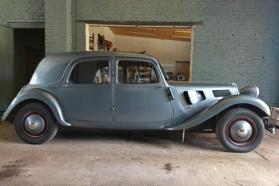 Citroën BERLINE 11A, 1936, 1.9, 42 kW, bensiin, manuaal, esivedu