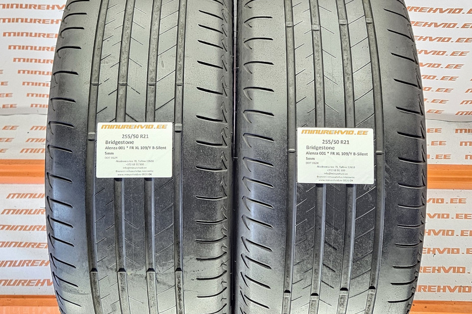 Kasutatud suverehv 255/50R21 Bridgestone Alenza 001 * FR XL 109/Y B-Silent