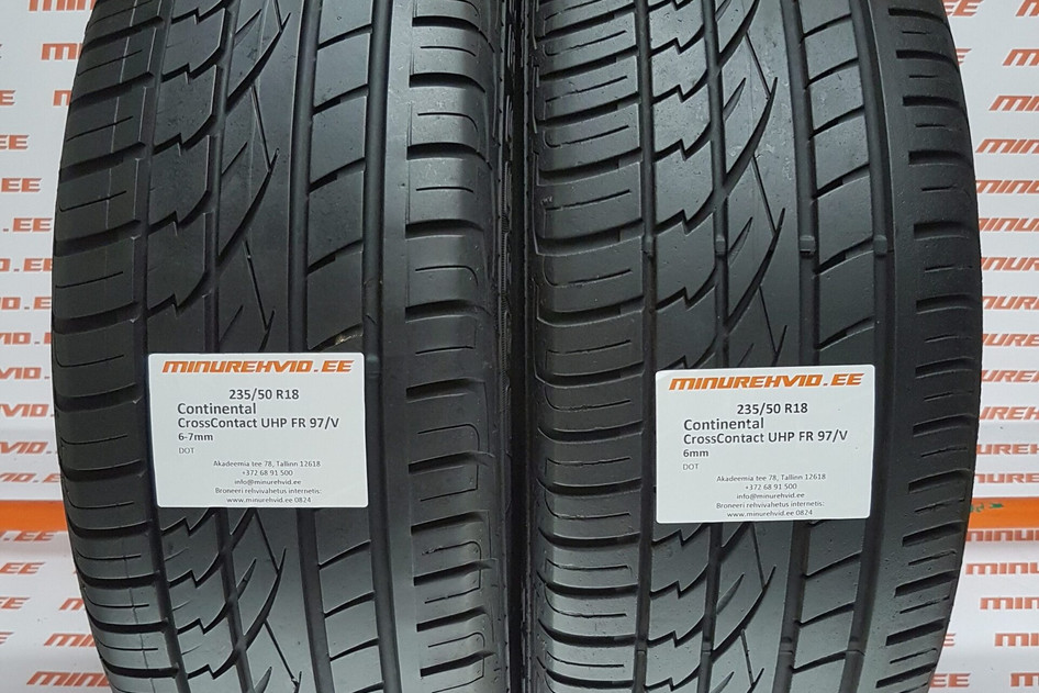Kasutatud suverehv 235/50R18 Continental CrossContact UHP FR 97/V