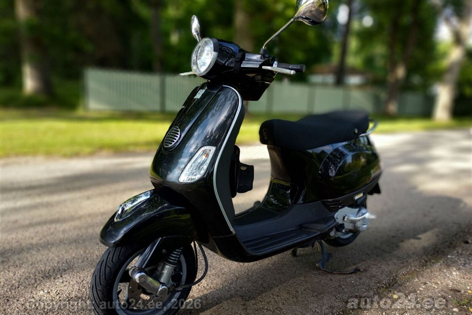 Piaggio VESPA LX 50, 2009, 0.1, 3.2 kW, бензин, автомат, задний привод