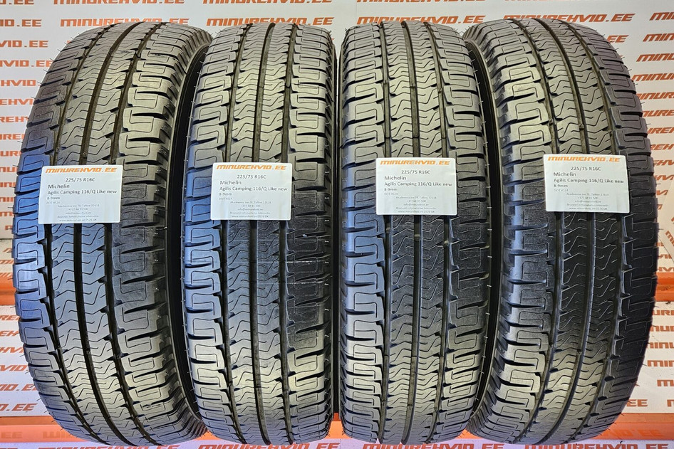 Kasutatud suverehv 225/75R16 Michelin Agilis Camping 116/Q Like new
