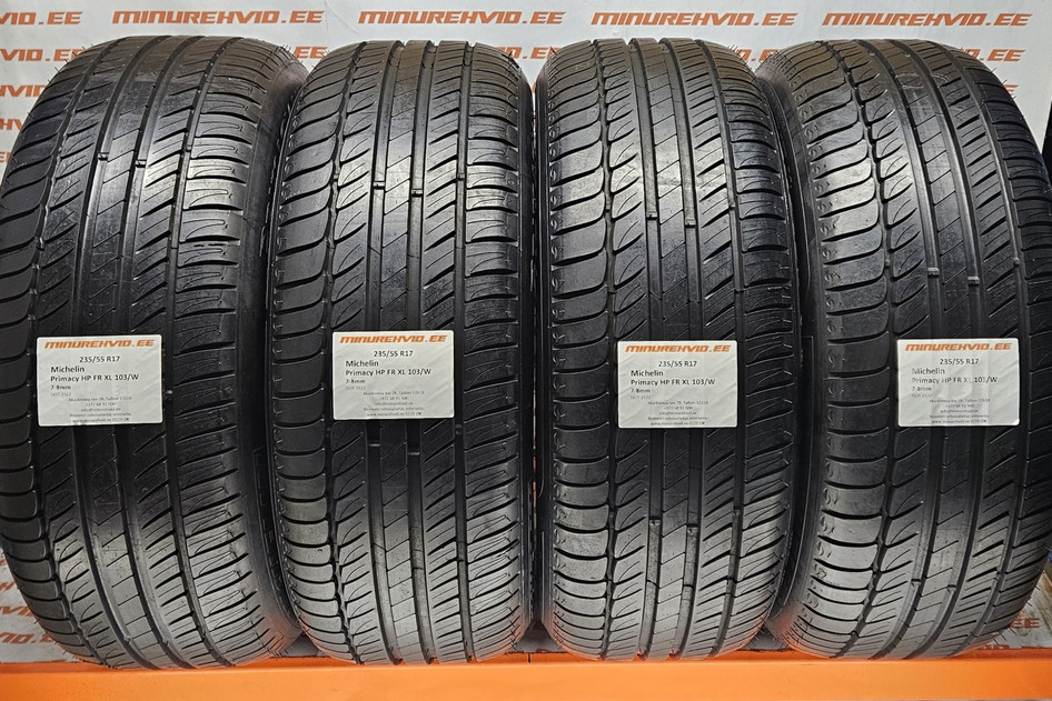 Naudota summer tire 235/55R17 Michelin Primacy HP FR XL 103/W