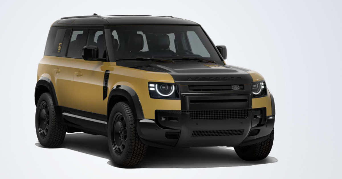 For sale new car Land Rover Defender Trophy Edition Deep Sandglow