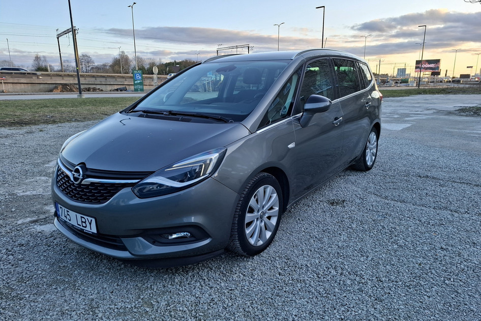 Opel Zafira, 2018, 1.4, 103 kW, bensiin+lpg, automaat, esivedu