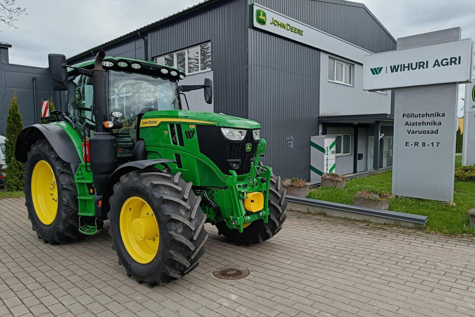 John Deere 6R 175, 129 kW, diisel, automaat