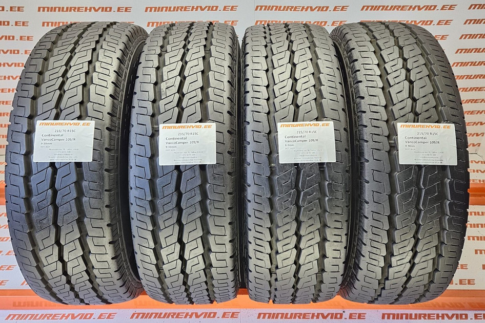 Kasutatud suverehv 215/70R15 Continental VancoCamper 109/R