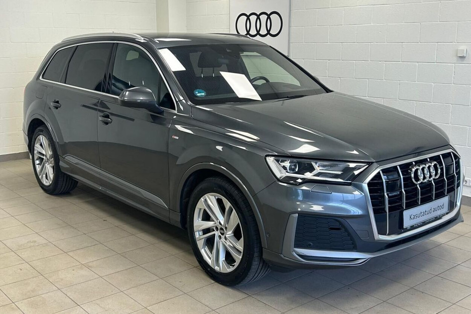 Audi Q7, 2021, 3.0, 210 kW, hibridas (dyzelis/elektra), automatinė, visų varomųjų ratų pavara