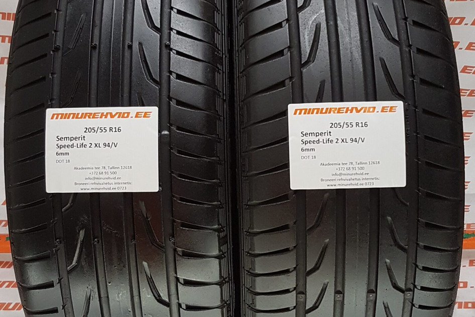Kasutatud suverehv 205/55R16 Semperit Speed-Life 2 XL 94/V