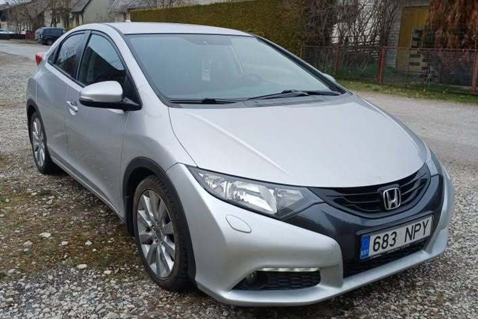Honda Civic, 2012, 1.8, 104 kW, bensiin, manuaal, esivedu