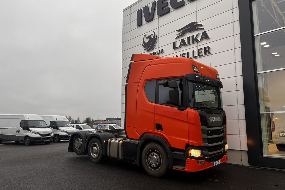 Scania R450, 2018, 12.7, 331 kW, dyzelinas, automatinė, galiniai varomieji ratai