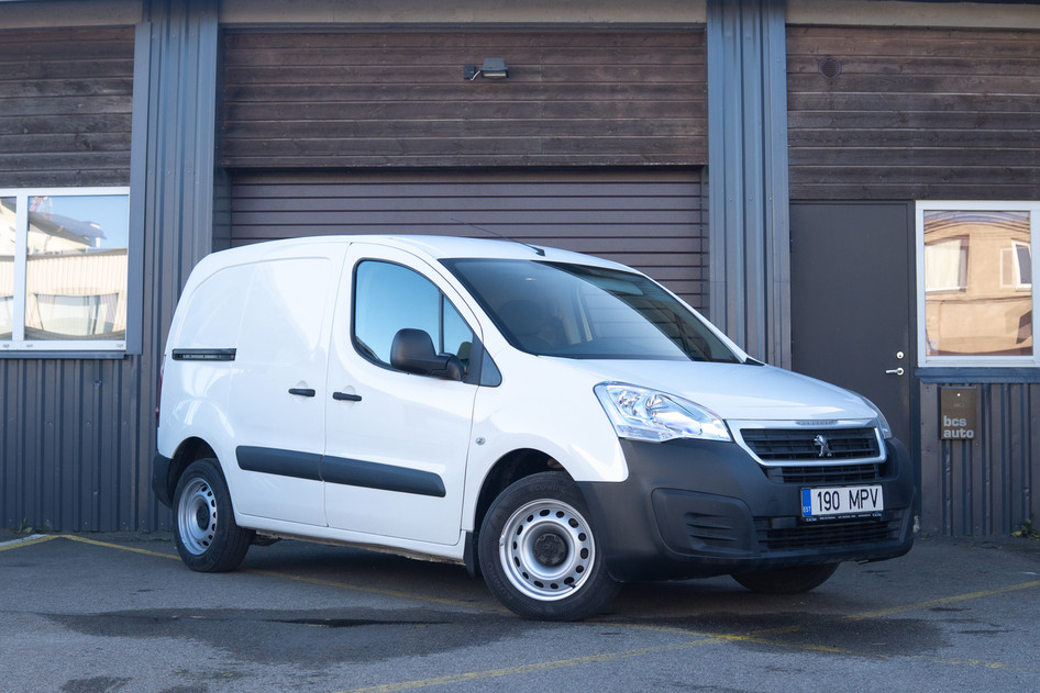Peugeot Partner, 2016, 1.6, 72 kW, bensiin, manuaal, esivedu