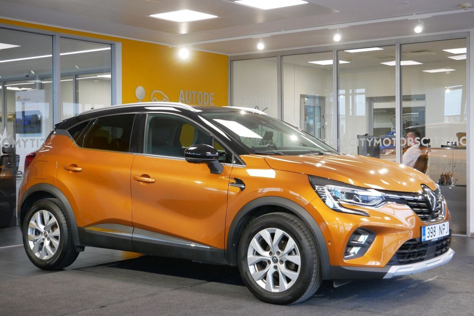 Renault Captur, 2021, 1.3, 103 kW, hübriid (bensiin/elekter), automaat, esivedu