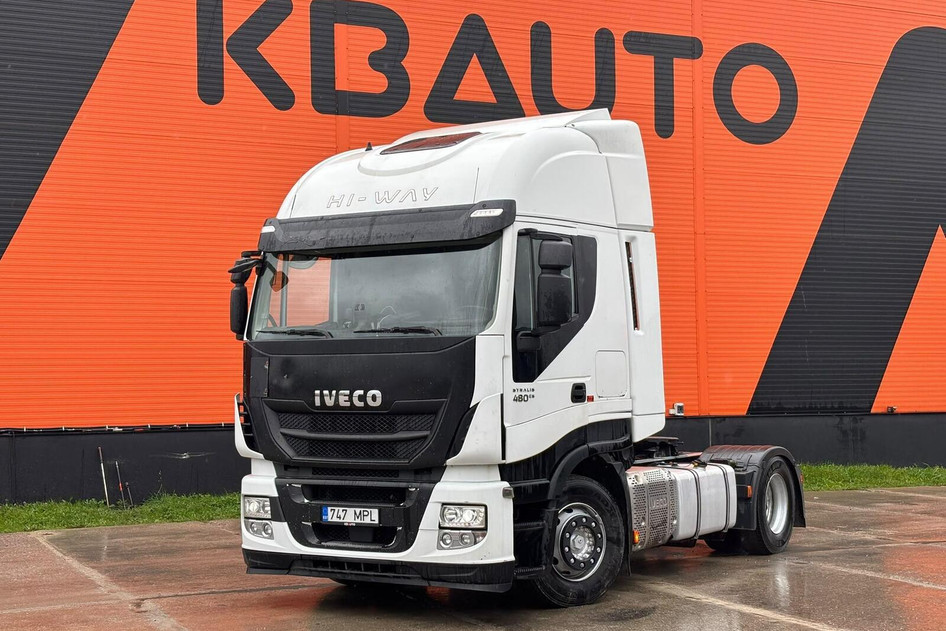 Iveco Stralis 480 4x2, 2015, 11.1, 480 kW, diisel, manuaal, tagavedu