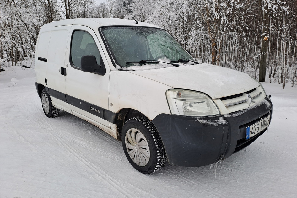 Citroën Berlingo, 2007, 1.4, 55 kW, bensiin, manuaal, esivedu