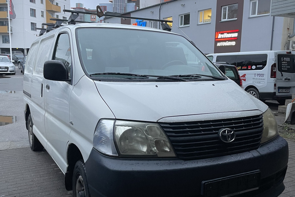 Toyota Hiace, 2008, 2.5, 86 kW, diisel, manuaal, nelikvedu