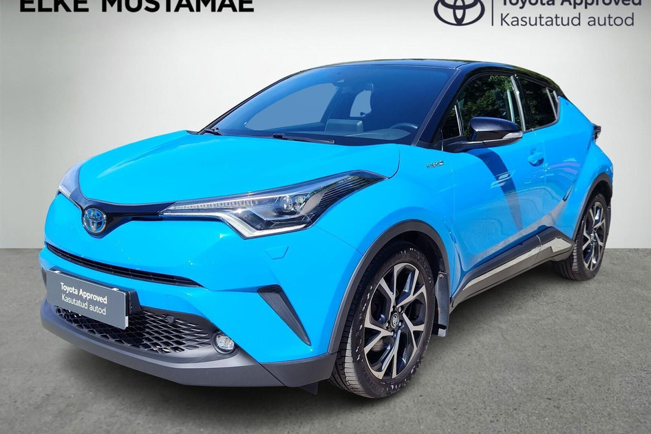 Toyota C-HR, 2019, 1.8, 72 kW, hübriid (bensiin/elekter), automaat, esivedu