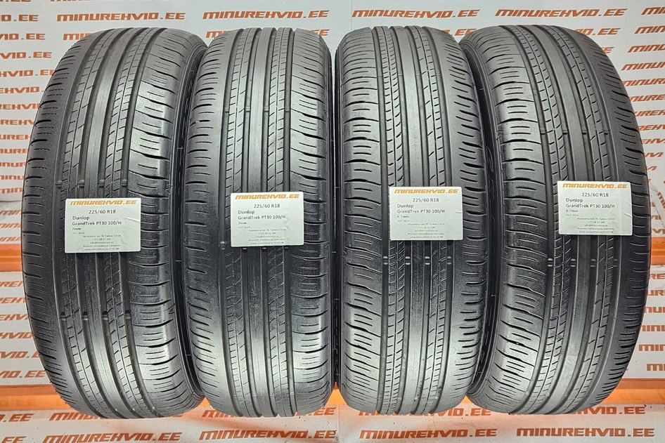 Used summer tire 225/60R18 Dunlop GrandTrek PT30 100/H 3624