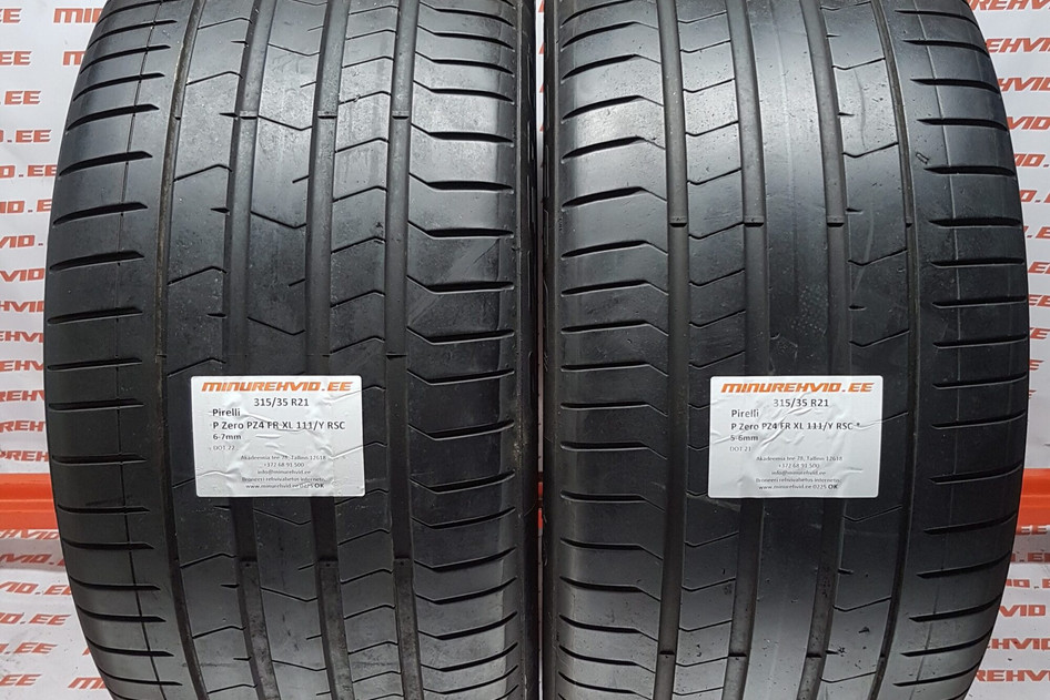 Used summer tire 315/35R21 Pirelli P Zero PZ4 FR XL 111/Y RSC*