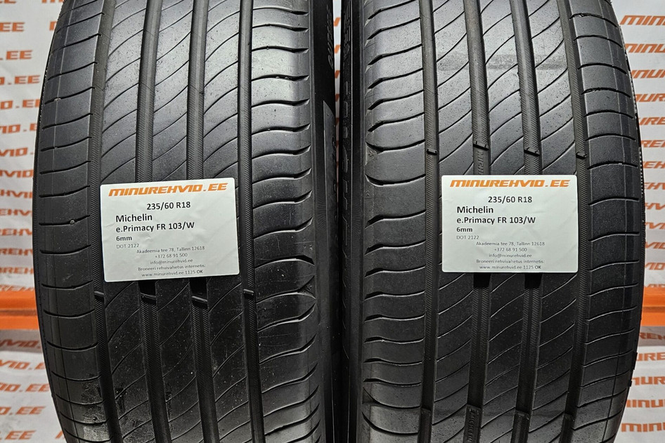 Used summer tire 235/60R18 Michelin e.Primacy FR 103/W
