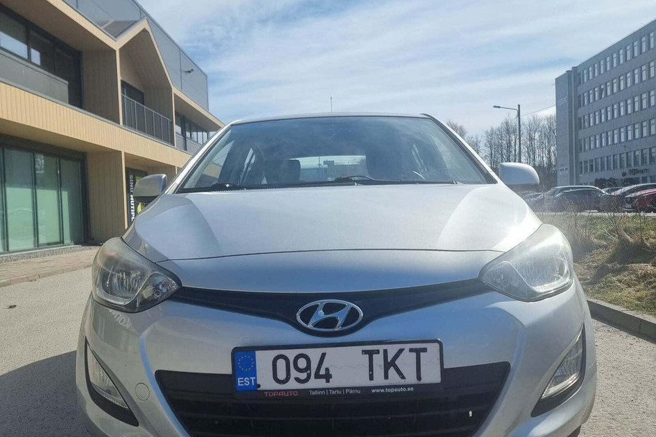 Hyundai i20, 2014, 1.2, 63 kW, bensiin, manuaal, esivedu