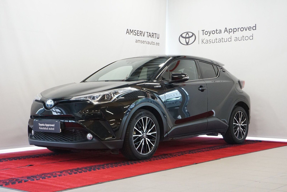 Toyota C-HR, 2019, 1.8, 72 kW, hübriid (bensiin/elekter), automaat, esivedu